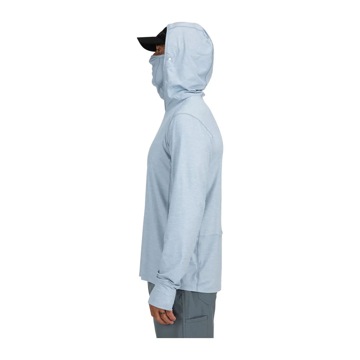 Simms SolarFlex Guide Cooling Hoody Steel Blue