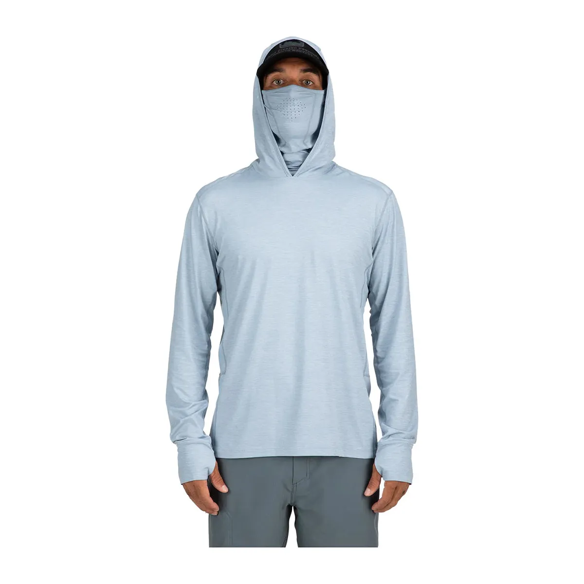 Simms SolarFlex Guide Cooling Hoody Steel Blue