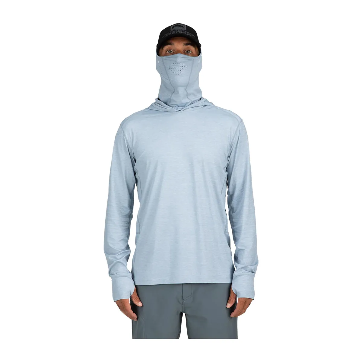 Simms SolarFlex Guide Cooling Hoody Steel Blue