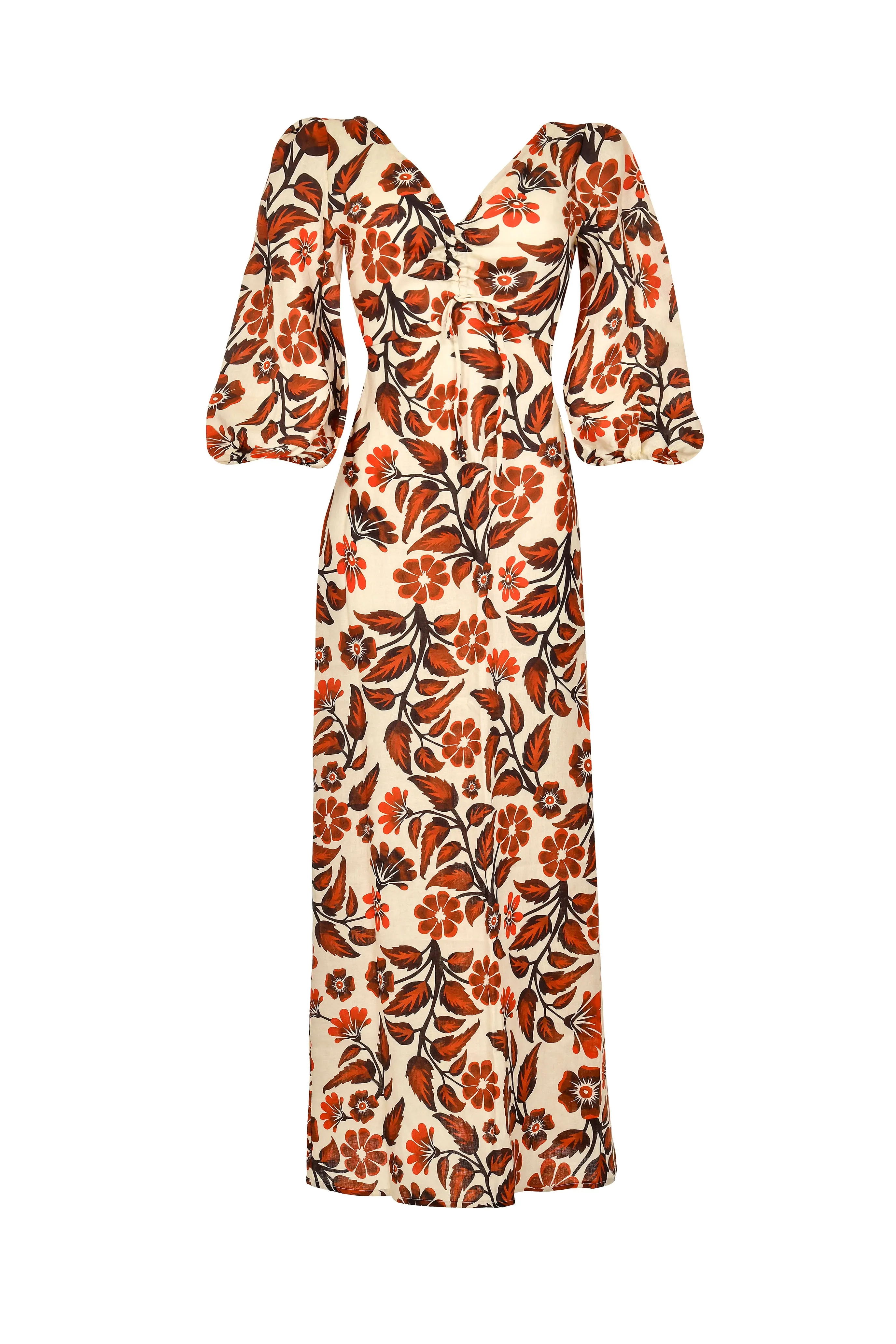 Simone Mopa Maxi Linen Dress