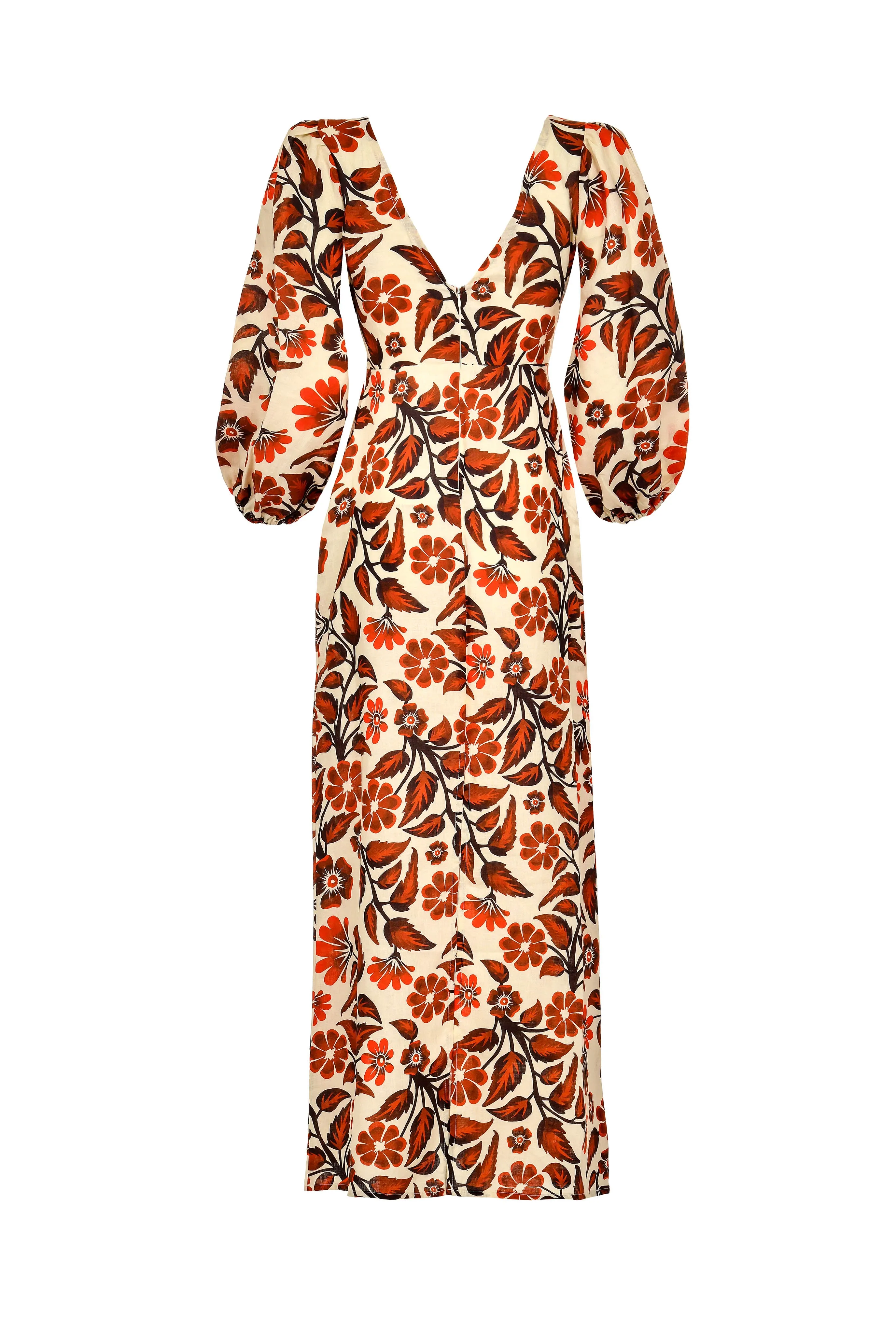 Simone Mopa Maxi Linen Dress