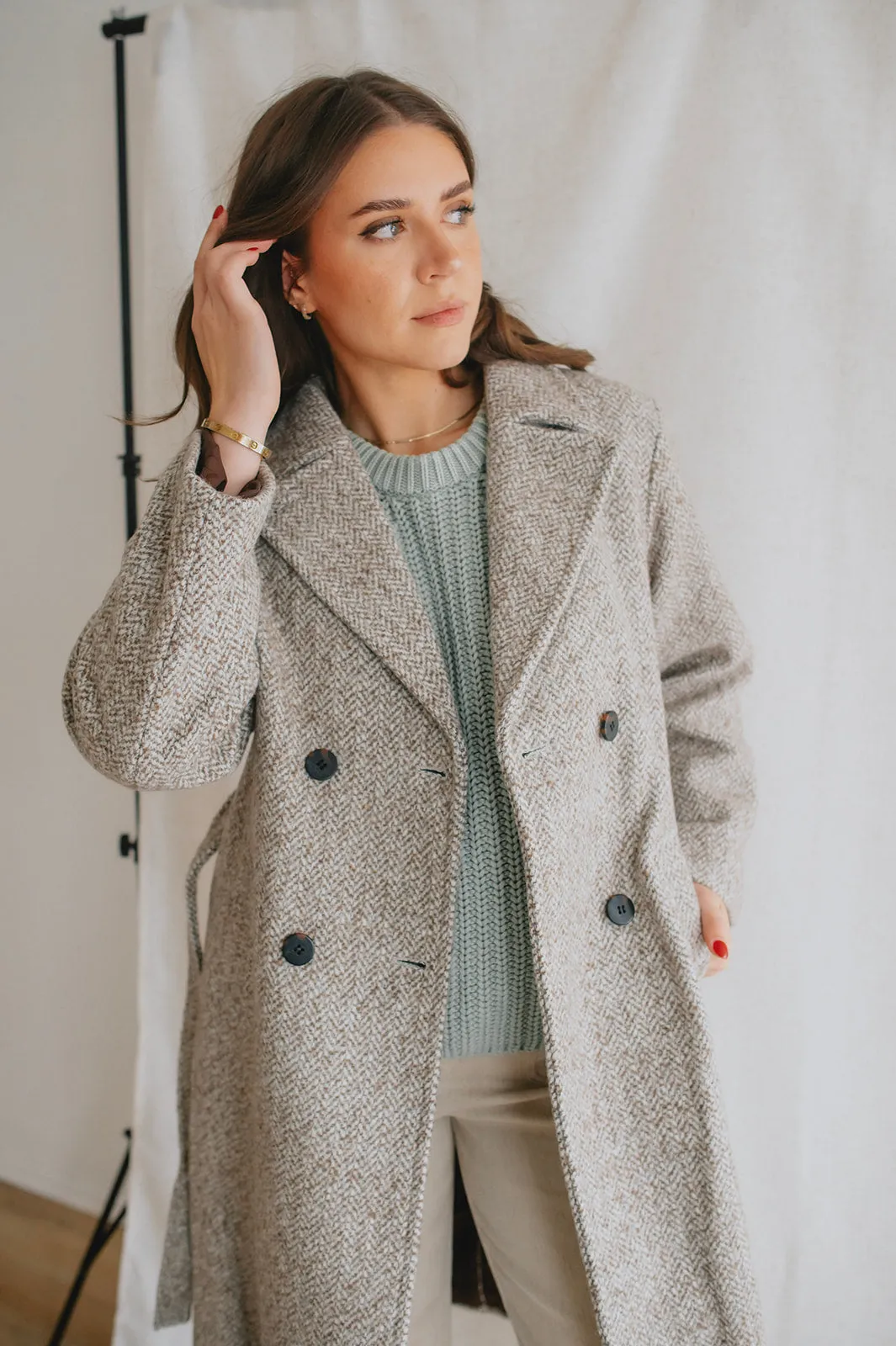 The Freja Herringbone Jacket