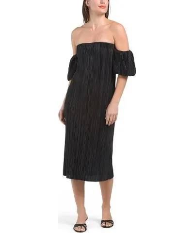 Tj Maxx Off The Shoulder Midi Dress For Women