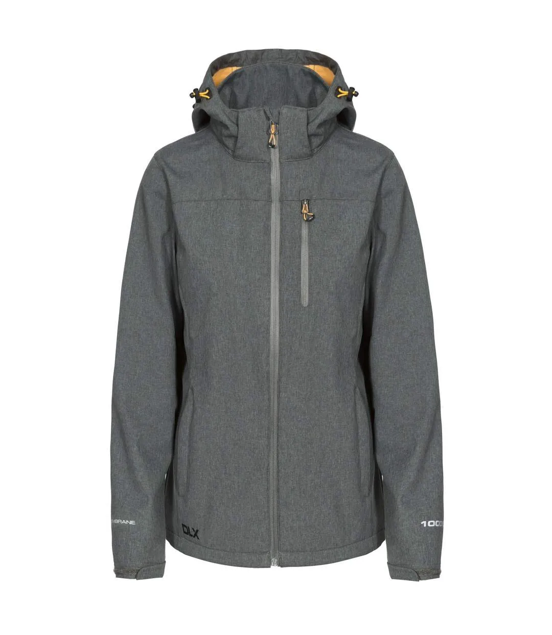 Trespass Womens/Ladies Claren II Waterproof Softshell Jacket (Dark Grey Marl) - UTTP4615