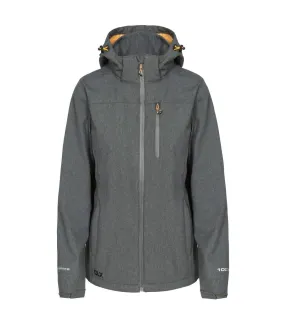 Trespass Womens/Ladies Claren II Waterproof Softshell Jacket (Dark Grey Marl) - UTTP4615