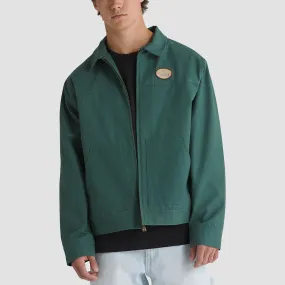 Vans Coyle Cropped Canvas Jacket Bistro Green