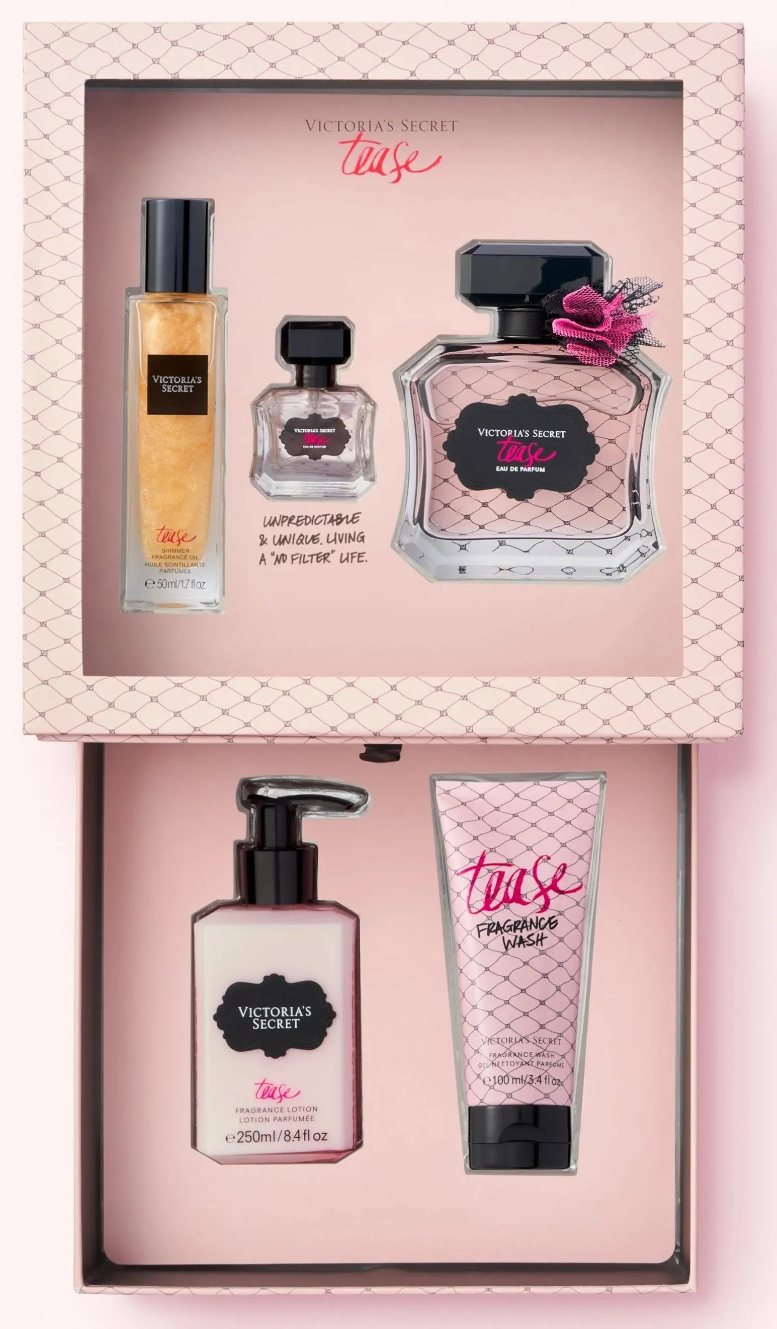 Victoria's Secret Tease 5 Pcs. Gift Set for Women