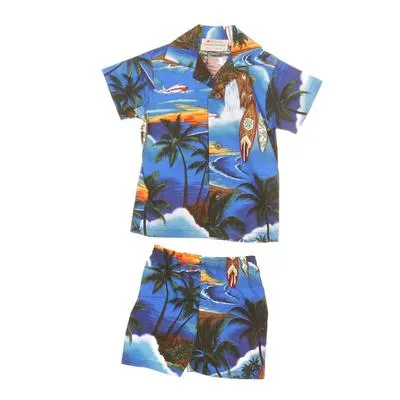 Waikiki Woody Boys Cabana Set